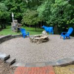 Fire pit built by Natural Image Property Services