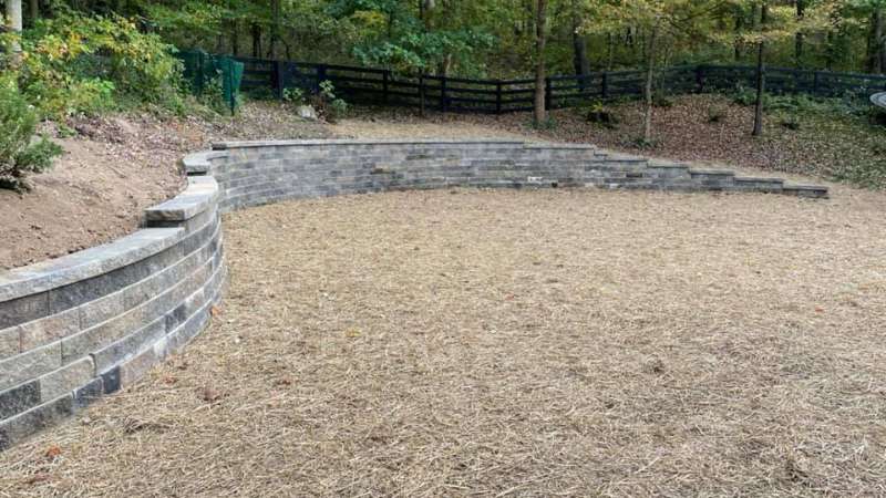 retaining wall repair by Natural Image Property Services